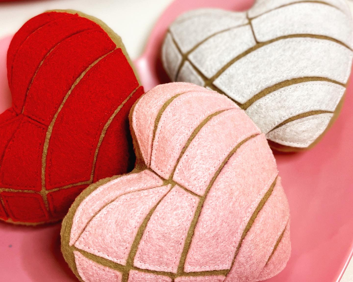 Heart Concha Pan kid toys