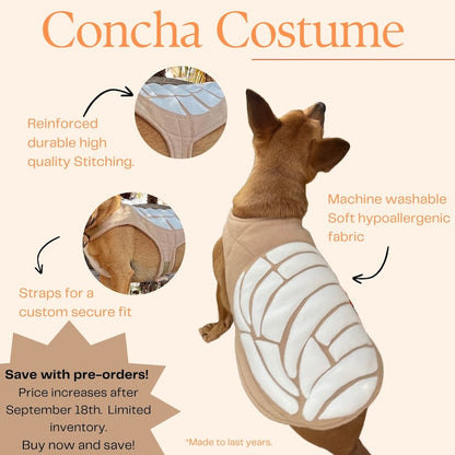 Concha Dog Costume